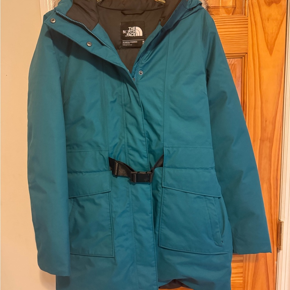 The North Face Blue Ski Jacket Waterproof Snow Coat